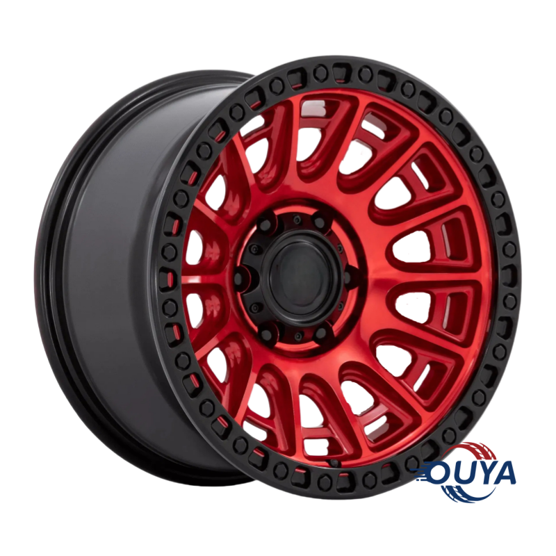 16 17 INCH white red black car rims China wholesale SUV fuel-Inspired Design