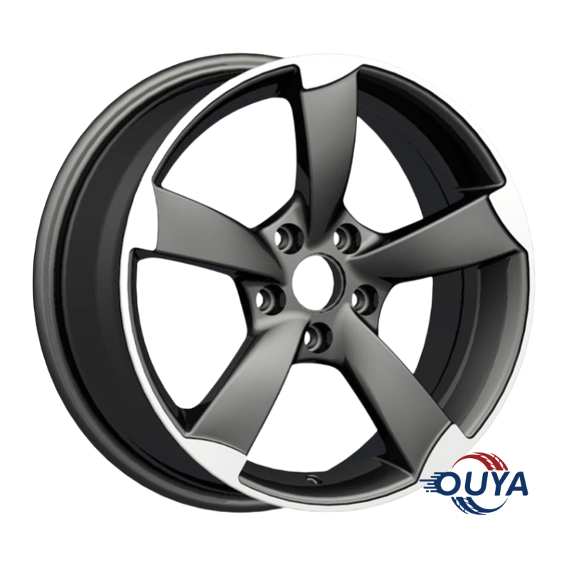 17-21 inch 5-spoke car rims 15 inch 17 inch car wheels hubs for wheels for Audi cars