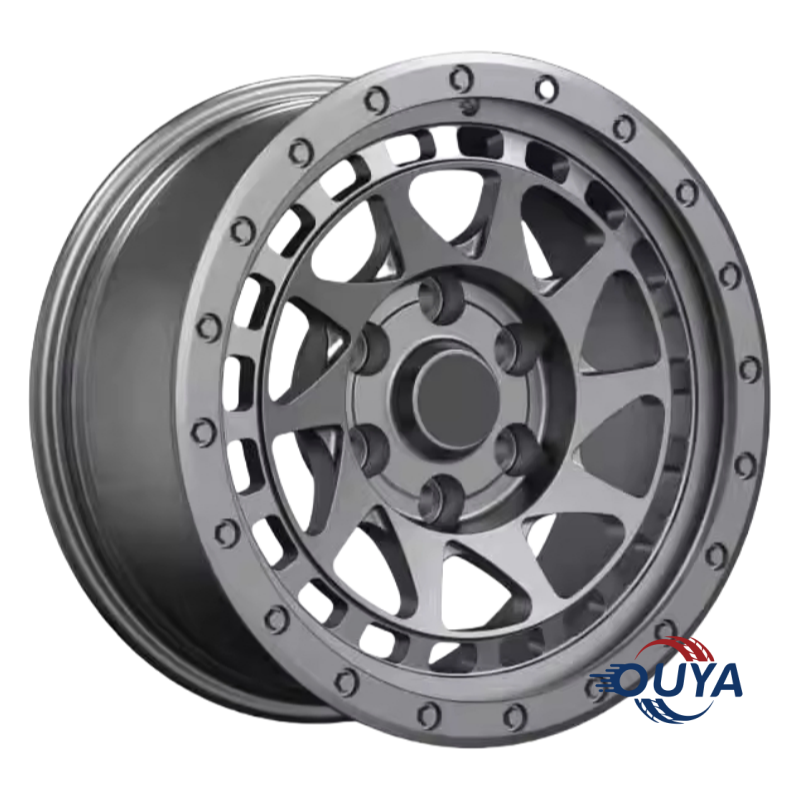 17inch best alloy wheel cleaner alloy wheel repair 4*4 SUV Black Rhino-Inspired Design