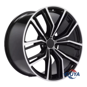 18-21 inch 5x112 gold black and red rims for BMW hub wheel