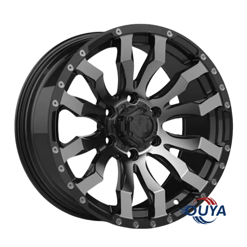 15-20 inch 5x114.3 rims 20 inch black rims SUV wheel hub Fuel-Inspired Design
