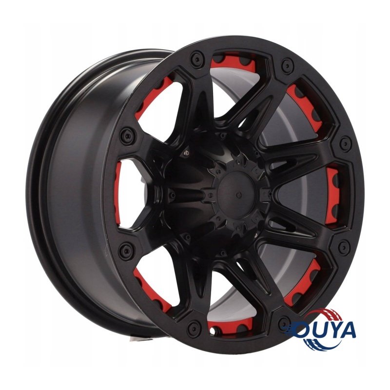 16 inch rims mustang car rims wheel rim repair near me 4*4 SUV Ballistic -Inspired Design