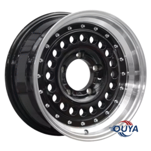 15 inch car rim cover alloy wheel repair 4 wheel drive rims SUV Black Rhino-Inspired Design